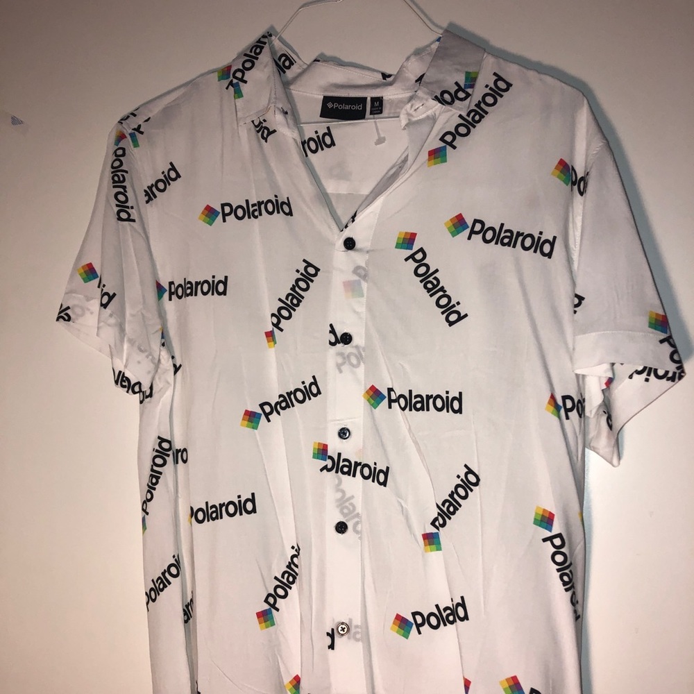 Polaroid button down shirt